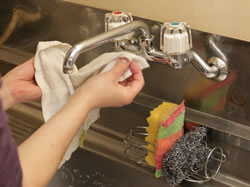 水まわりのお掃除